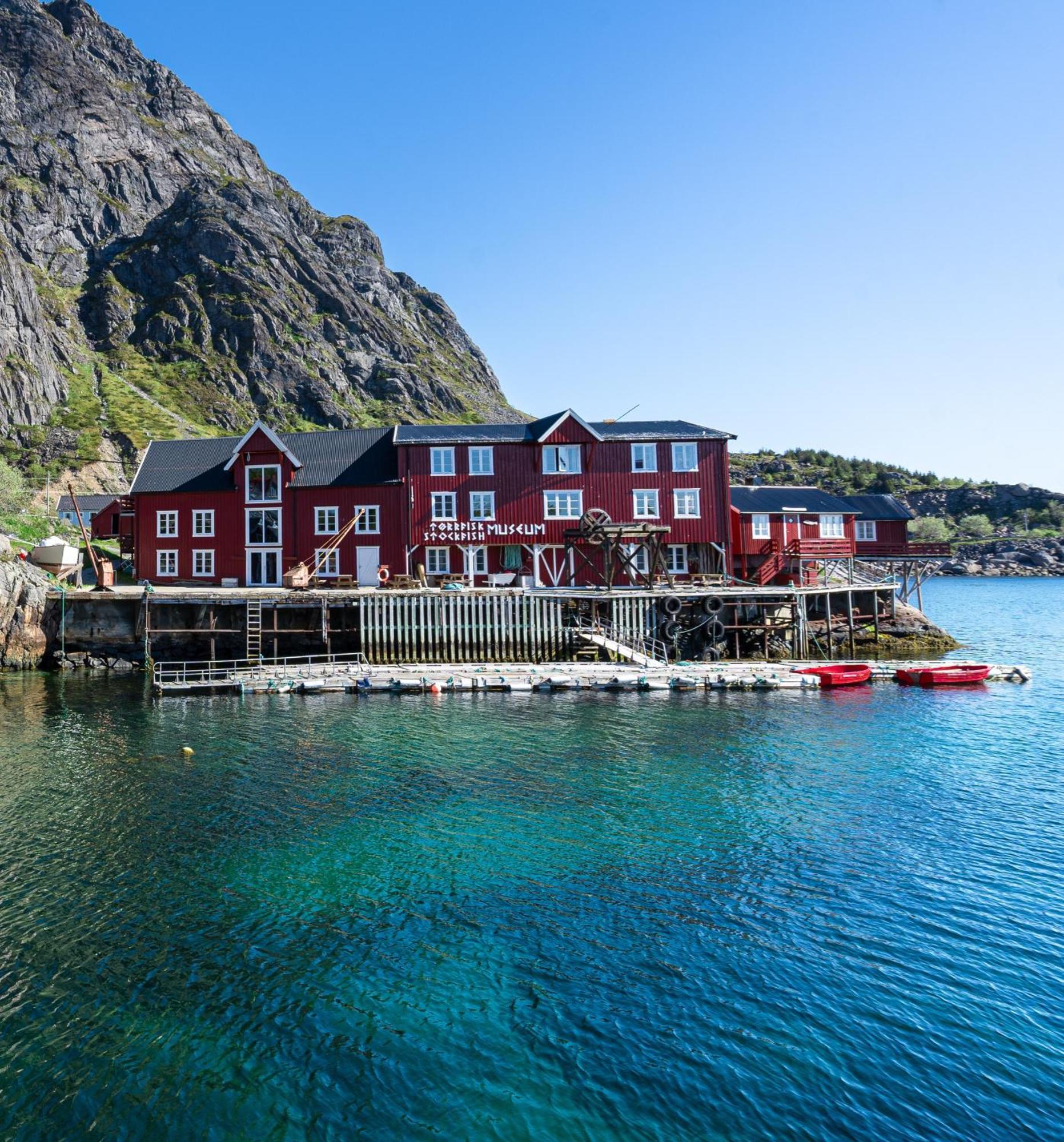 Å Lofoten A Hi Hostel מראה חיצוני תמונה